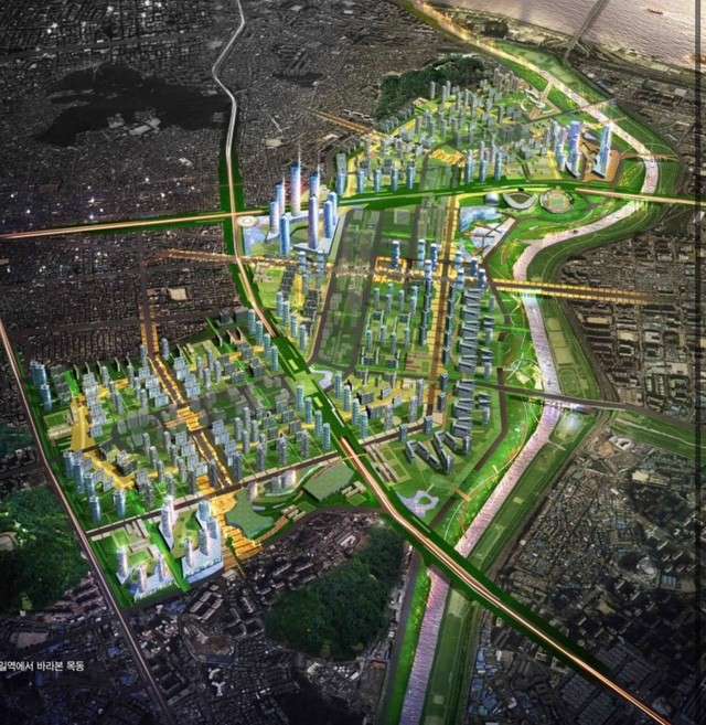 목동 재건축 조감도 전경