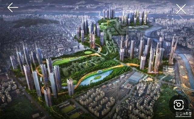 목동 재건축 조감도 전경